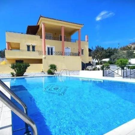 Theonimfi For 7 With Pool And Sea View *