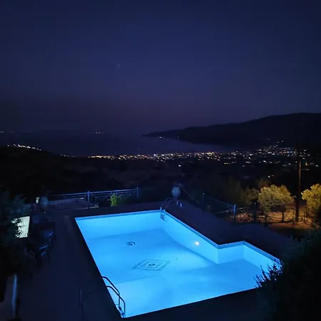 Theonimfi For 7 With Pool And Sea View