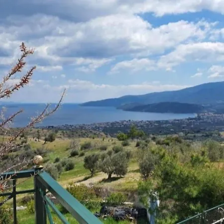Theonimfi For 7 With Pool And Sea View Vila
