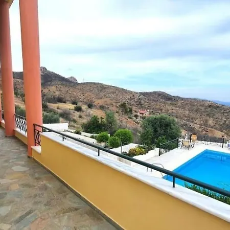 Vila Theonimfi For 7 With Pool And Sea View