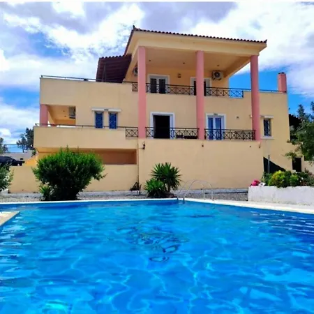 Villa Theonimfi For 7 With Pool And Sea View