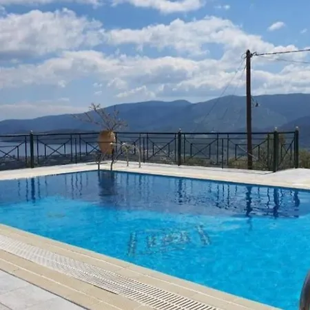 Theonimfi For 7 With Pool And Sea View Villa *